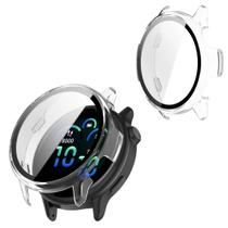 Capa para Garmin Vivoactive 6 - proteção e estilo conforto Cor da case:Transparente