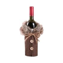 Capa Para Garrafa De Vinho Feliz Natal 2023, Enfeite De Natal, Decoração Para Casa, Presente De