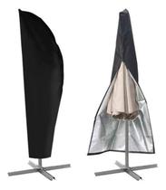 Capa Para Guarda-Sol Impermeável 290X241X60Cm Com Ziper