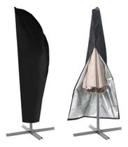 Capa Para Guarda-sol Impermeável 290x241x60cm Com Ziper