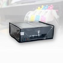 capa para impressora hp tank 581 e 582 wifi cristal