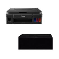 Capa Para Impressora Multifuncional Canon Pixma G3100 Preta