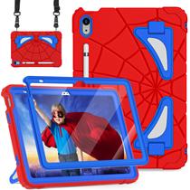 Capa para iPad 10ª Geração Nitupai Infantil - com Porta-Canetas (Vermelha e Azul)