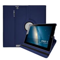 Capa Para Ipad 2 2ª Geração 2011 Tablet 9.7 Polegadas Case Couro Giratória Reforçada High Premium