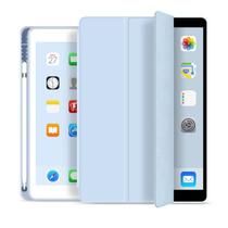 Capa Para iPad 6 ou 5 Geração 9.7 Capinha Tablet Smart Case Cover Protetora Anti Impacto com Compartimento Espaço p/ Caneta Pencil Premium Magnética