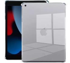 Capa para iPad 7 8 9 Tela 10.2" Silicone Transparente Anti Quedas