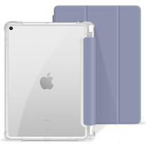 Capa Para iPad 9, 8, 7 Geração 10.2 Capinha Tablet Smart Case Cover Protetora Anti Impacto com Compartimento Espaço p/ Caneta Pencil Premium Magnética
