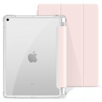 Capa Para iPad 9, 8, 7 Geração 10.2 Capinha Tablet Smart Case Cover Protetora Anti Impacto com Compartimento Espaço p/ Caneta Pencil Premium Magnética