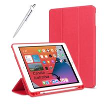 Capa Para iPad 9 ª 10,2 A2602 Com Suporte + Pelicula +caneta