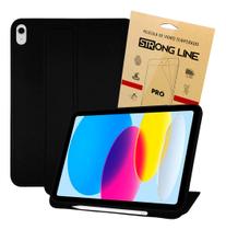 Capa para iPad A16 11ª Geração com Suporte para Caneta + Película Protetora de Tela