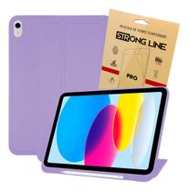 Capa para iPad A16 11ª Geração com Suporte para Caneta + Película Protetora de Tela
