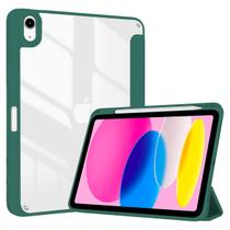 Capa para iPad A16 11ª Geração Smart Case com Suporte para Caneta e Fundo Transparente