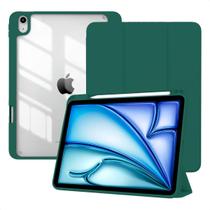 Capa Para iPad Air 11 Air 6 M2 2024 Suporte Caneta Case Premium Encaixe Perfeito