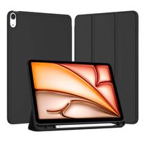Capa Para iPad Air 11 M2 2024 Smart Porta Caneta Magnética Capa Para iPad Air 11 M2 2024 Smart Porta Caneta Magnética