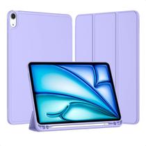 Capa para iPad Air 13 polegadas 2024 (M2) Smart Anti Impacto Porta Pencil Resistente