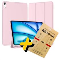 Capa para iPad Air 13 polegadas 2024 (M2) Smart Anti Impacto Premium + Pelicula de Vidro