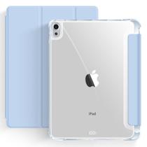 Capa Para iPad Air 5 / 4 Geração 10.9 Capinha Tablet Smart Case Cover Protetora Anti Impacto e Compartimento Espaço p/ Caneta Pencil Premium Magnética