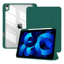 Capa Para iPad Air 5 Air 4 10.9 Polegadas Smart Fundo Transparente Porta Pencil Case Premium