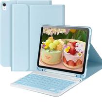 Capa para iPad com teclado Bluetooth sem fio Gjinniuk 10/11th Gen Capa para iPad com teclado Bluetooth sem fio Gjinniuk 10/11th Gen