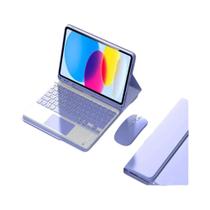 Capa Para iPad De 10,9 Polegadas 10ª Geração 2022 Com Teclado Bluetooth Para A2696 A2757 A2777