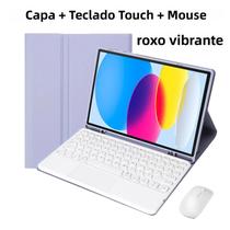 Capa Para iPad De 11 Polegadas 11ª Geração 2025 Com Teclado Bluetooth Para Apple iPad Funda Capa Para iPad De 11 Polegadas 11ª Geração 2025 Com Teclado Bluetooth Para Apple iPad Funda