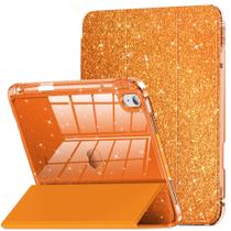 Capa para iPad INFILAND para iPad de 11" e 10,9", Glitter, porta-lápis