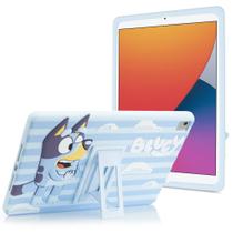 Capa para iPad Komar Kids Bluey de 10,2 polegadas para iPad de 9ª, 8ª e 7ª geração