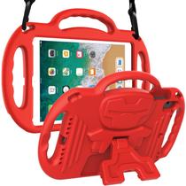 Capa para iPad LTROP 6ª geração de 9,7 polegadas vermelha