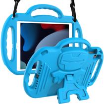 Capa para iPad LTROP Kids para iPad de 9ª, 8ª e 7ª geração 10.2 azul