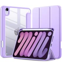 Capa para iPad Mini 7 Mastten A17 Pro com porta-lápis lavanda