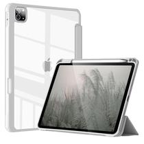 Capa para iPad Pro 11 4 3 2 1 Geração Capinha Tablet Smart Case Cover Protetora Anti Impacto e Compartimento Espaço p/ Caneta Pencil Premium Magnética