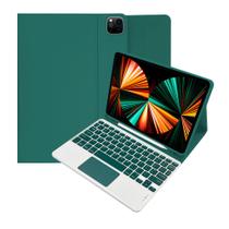 Capa Para iPad Pro 12.9 2021 Case Com Teclado E Touchpad Colorido Anti Impacto Premium