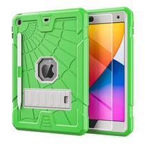 Capa para iPad TSQQST de 10,2 polegadas, 9ª geração de 2021, com tela de vidro verde
