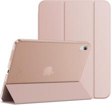 Capa para ipaddd (A16) 11ª/10ª Geração (2025/2022), Case Rígida de Suporte Fino com Despertar/Sono Automático (Rosa Ouro