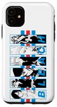 Capa para iPhone 11 Bleach Anime 5 Quadros de Personagens Capa para iPhone 11 Bleach Anime 5 Quadros de Personagens