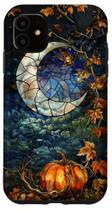 Capa para iPhone 11 Celestial Halloween Mosaic Stined Glass Capa para iPhone 11 Celestial Halloween Mosaic Stined Glass