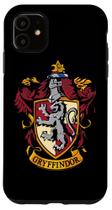 Capa para iPhone 11 Harry Potter Brasão da Grifinória