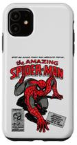 Capa para iPhone 11 Marvel Homem-Aranha Retro em Quadrinhos Capa para iPhone 11 Marvel Homem-Aranha Retro em Quadrinhos