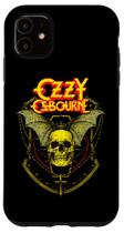 Capa para iPhone 11 Ozzy Osbourne Crânio Coroado Capa para iPhone 11 Ozzy Osbourne Crânio Coroado