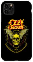 Capa para iPhone 11 Pro Max Ozzy Osbourne Caveira Coroada Capa para iPhone 11 Pro Max Ozzy Osbourne Caveira Coroada