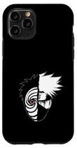 Capa para iPhone 11 Pro Naruto Kakashi Tobi Rosto Dividido Capa para iPhone 11 Pro Naruto Kakashi Tobi Rosto Dividido