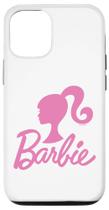 Capa para iPhone 12/12 Pro com Logo Rosa Barbie, Absorvente de Impactos Capa para iPhone 12/12 Pro com Logo Rosa Barbie, Absorvente de Impactos