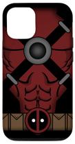 Capa para iPhone 12/12 Pro Marvel Deadpool Traje Capa para iPhone 12/12 Pro Marvel Deadpool Traje