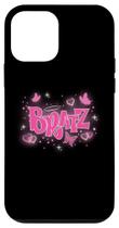 Capa para iPhone 12 mini Bratz Rosa com Borboleta Y2K e Corações