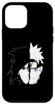 Capa para iPhone 12 Mini Naruto Sasuke Rosto Dividido Capa para iPhone 12 Mini Naruto Sasuke Rosto Dividido