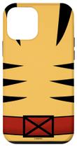 Capa para iPhone 12 Mini Uniforme do Wolverine Marvel