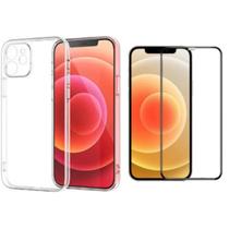 Capa Para iPhone 12 Pro Max Acrilica + Película 3d + Película Câmera