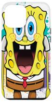 Capa para iPhone 12 Pro Max com Estampa de Tinta do Bob Esponja Capa para iPhone 12 Pro Max com Estampa de Tinta do Bob Esponja