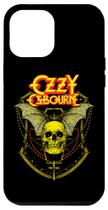 Capa para iPhone 12 Pro Max Ozzy Osbourne Caveira Coroada Capa para iPhone 12 Pro Max Ozzy Osbourne Caveira Coroada