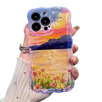Capa para iPhone 12 Pro VCTERFK Pintura a Óleo Retrô